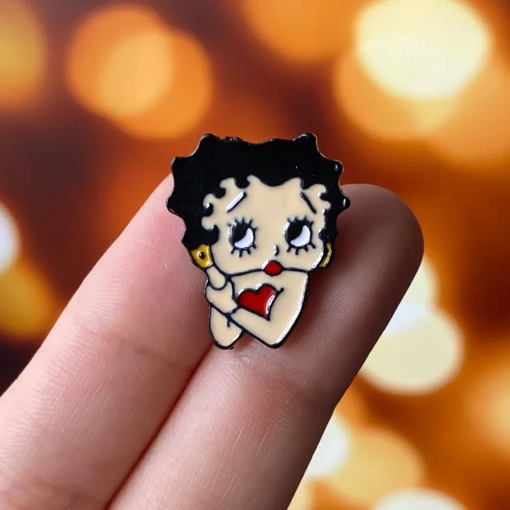 Betty Boop Enamel Pin/ Brooch